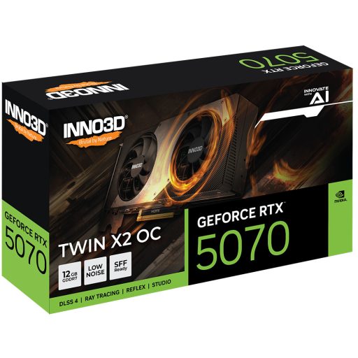 INNO3D GeForce RTX 5070 TWIN X2 OC NVIDIA 12 GB GDDR7