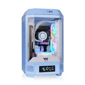 Thermaltake The Tower 250 Hydrangea Blue Mini Tower Kék