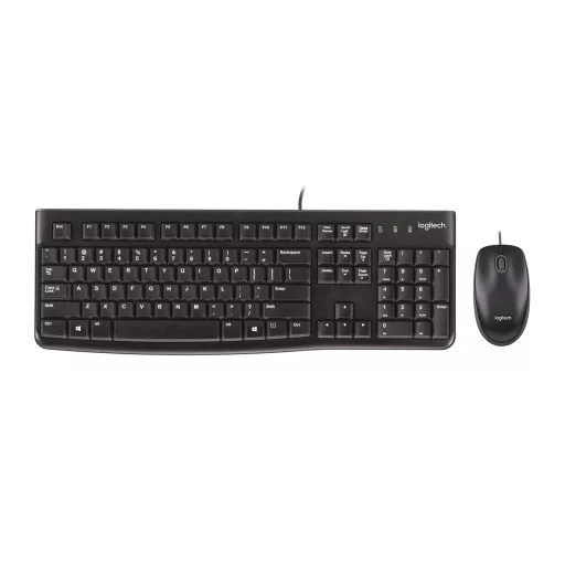 Logitech 920-002542 billentyűzet Egér mellékelve USB QWERTZ Magyar Fekete