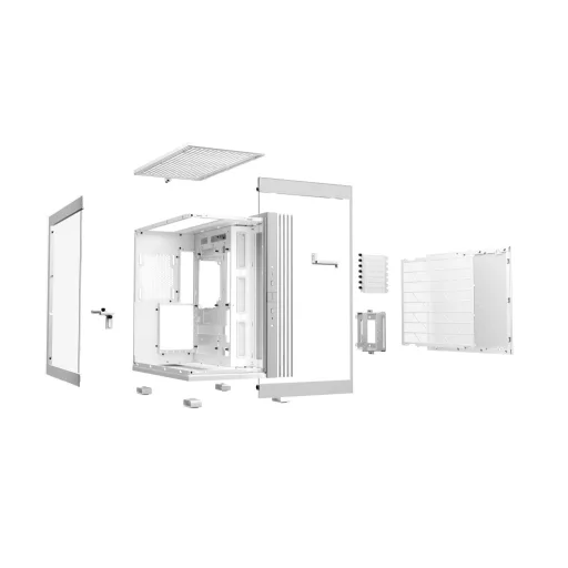 be quiet! LIGHT BASE 600 DX White Midi Tower Fehér