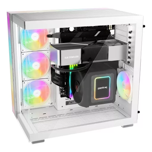 be quiet! LIGHT BASE 600 DX White Midi Tower Fehér