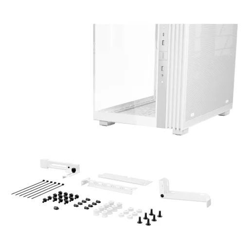be quiet! LIGHT BASE 600 DX White Midi Tower Fehér