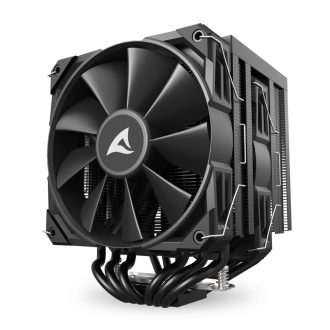 Sharkoon A60 Processzor Hűtő 12 cm Fekete 1 db