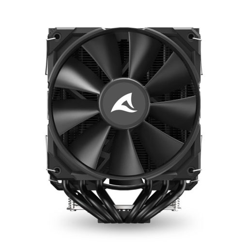 Sharkoon A60 Processzor Hűtő 12 cm Fekete 1 db