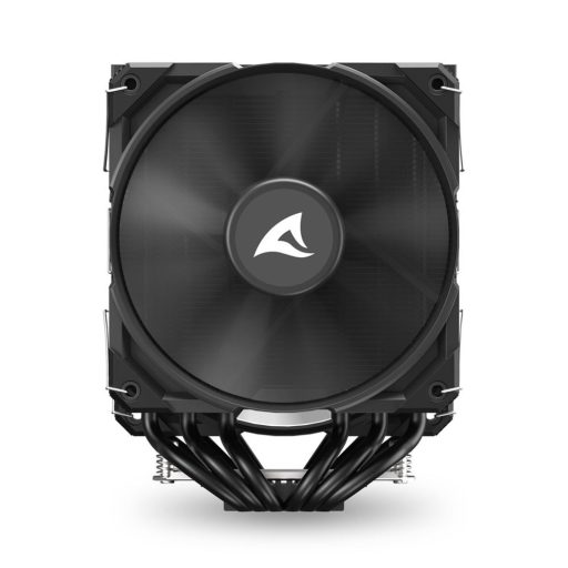 Sharkoon A60 Processzor Hűtő 12 cm Fekete 1 db