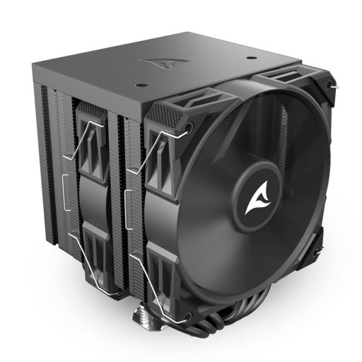 Sharkoon A60 Processzor Hűtő 12 cm Fekete 1 db