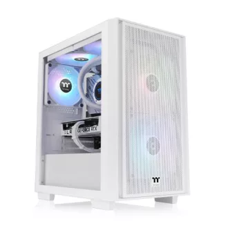 Thermaltake Versa H16 TG ARGB Micro Tower Fehér