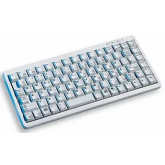   CHERRY Compact-Keyboard G84-4100 billentyűzet Irodai USB + PS/2 AZERTY Szürke