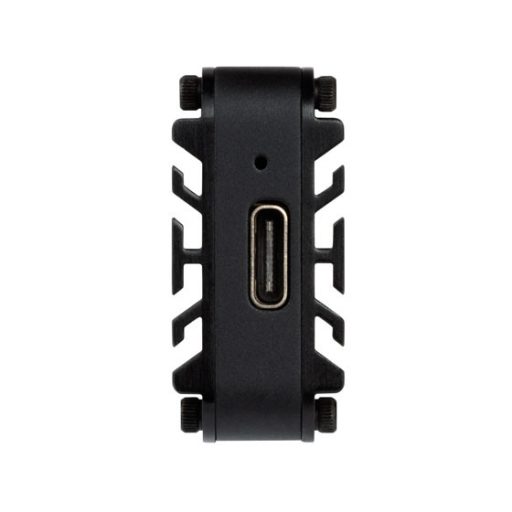 Silverstone MS12 Külső SSD ház Fekete M.2