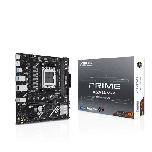 ASUS PRIME A620AM-K AMD A620A Socket AM5 Micro ATX