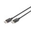 Digitus DB-340100-020-S DisplayPort kábel 2 M Fekete