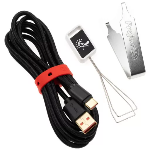 Ducky Tinker65 billentyűzet Játék USB Amerikai angol Fekete