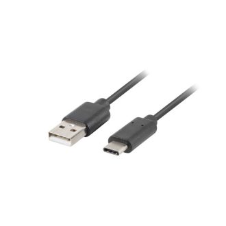   Lanberg CA-USBO-10CU-0005-BK USB kábel USB 2.0 0,5 M USB A USB C Fekete