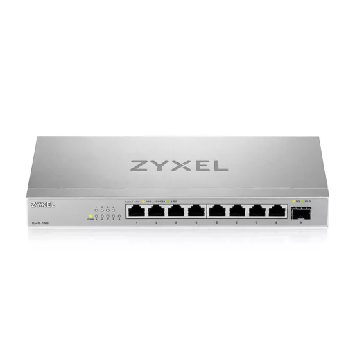 Zyxel XMG-108 Beállítást nem igénylő (unmanaged) 2.5G Ethernet (100/1000/2500) Ezüst