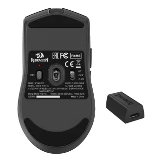   REDRAGON M916-PRO-4K K1NG egér RF Wireless + Bluetooth + USB Type-C
