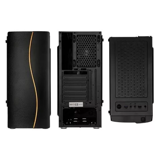 Kolink Inspire K5 ARGB Midi Tower Fekete