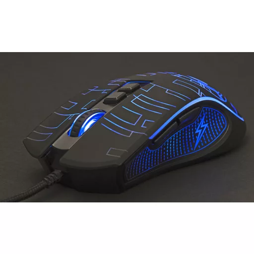 Gembird MUSG-RGB-01 egér Játék Jobbkezes USB A típus 3600 DPI