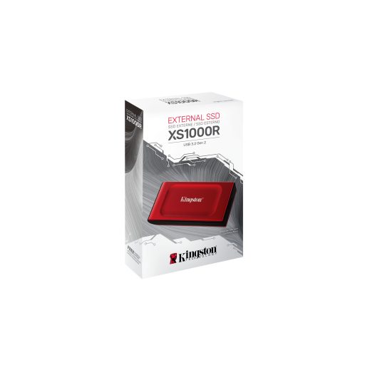 Kingston Technology XS1000 Red 1 TB USB C-típus 3.2 Gen 2 (3.1 Gen 2) Vörös