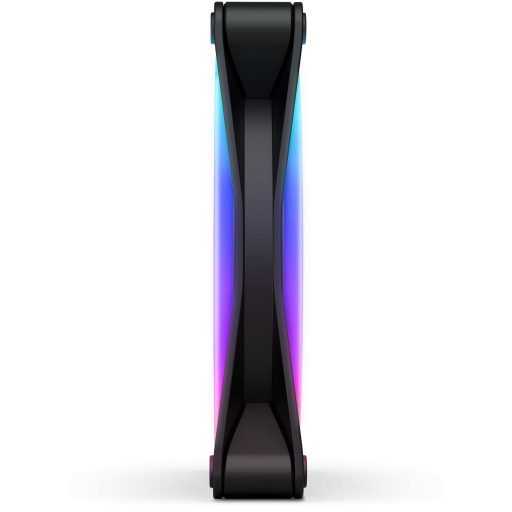 NZXT F140 RGB DUO Ventilátor 14 cm Fekete 1 db