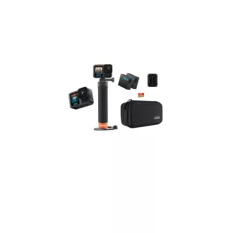   GoPro HERO13 Black Pack + Accessories fényképezőgép sportfotózáshoz 27,6 MP 5.3K Ultra HD CMOS 25,4 / 1,9 mm (1 / 1.9") Wi-Fi 121 g