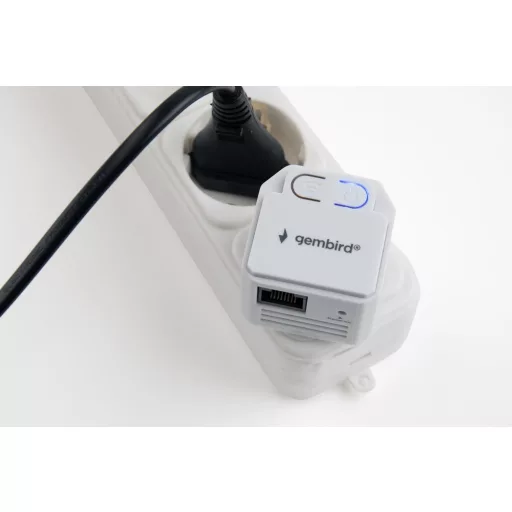 Gembird WNP-RP300-03 híd és jelismétlő Hálózati jelismétlő 300 Mbit/s Fehér