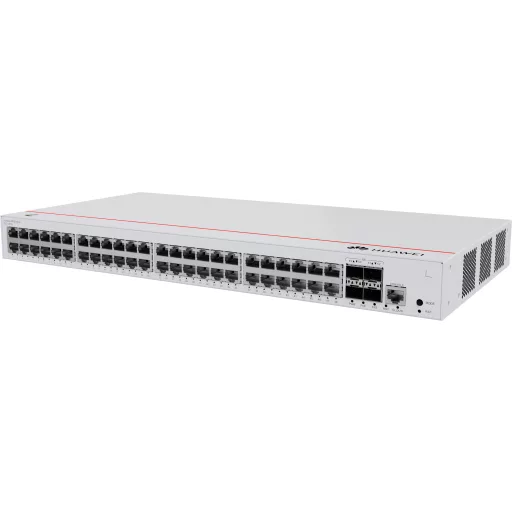 HUAWEI eKit S310 Series S310-48P4S Vezérelt L2+ Gigabit Ethernet (10/100/1000) Ethernet-áramellátás (PoE) támogatása 1U Szürke