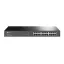 TP-Link TL-SG1024 Beállítást nem igénylő (unmanaged) Gigabit Ethernet (10/100/1000) 1U Fekete