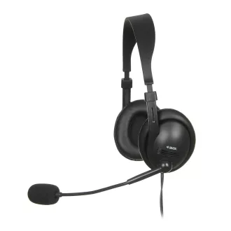   iBox W1MV Headset Vezetékes Fejpánt Iroda/telefonos ügyfélközpont Fekete