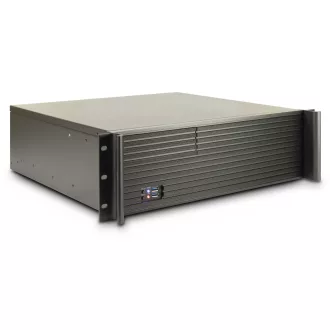 Inter-Tech 3U-K-340L Rack Fekete