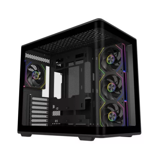 Cooler Master Elite 600 Tower Fekete, Átlátszó