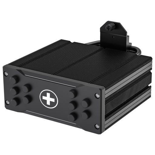 Xilence Performance A+ XC061 számítógépes hűtőrendszer Processzor Hűtő 12 cm Fekete 1 db
