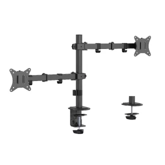 Gembird MA-D2-03 asztali TV konzol 81,3 cm (32") Fekete