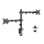 Gembird MA-D2-03 asztali TV konzol 81,3 cm (32") Fekete