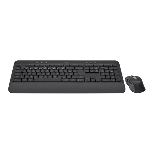 Logitech 920-011006 billentyűzet Egér mellékelve Irodai Bluetooth QWERTZ Cseh Grafit