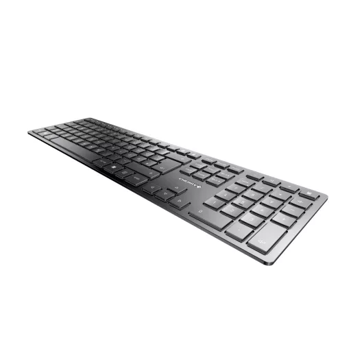 CHERRY KW 9100 SLIM billentyűzet Univerzális RF vezeték nélküli + Bluetooth QWERTZ Német Fekete