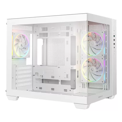 DeepCool CG330 3F WH Tower Fehér