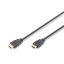 Digitus AK-330114-050-S HDMI kábel 5 M HDMI A-típus (Standard) Fekete