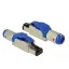 DeLOCK 86487 huzalcsatlakozó RJ-45 Kék, Ezüst