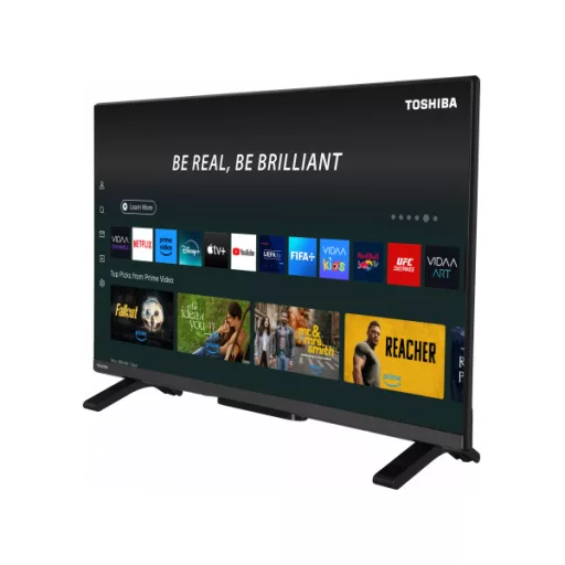 Toshiba 32QV2F63DG televízió 81,3 cm (32") Full HD Smart TV Fekete 200 cd/m²