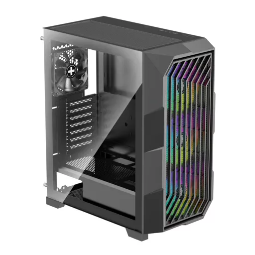 Xilence Performance A+ BREEZE II Midi Tower Fekete