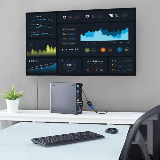 StarTech.com DP2VGA3 video átalakító kábel 0,1 M DisplayPort VGA (D-Sub) Fekete