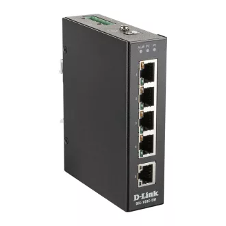   D-Link DIS-100E-5W hálózati kapcsoló Beállítást nem igénylő (unmanaged) L2 Fast Ethernet (10/100) Fekete