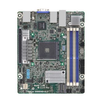 Asrock B550D4ID-2L2T AMD B550 AM4 foglalat mini ITX