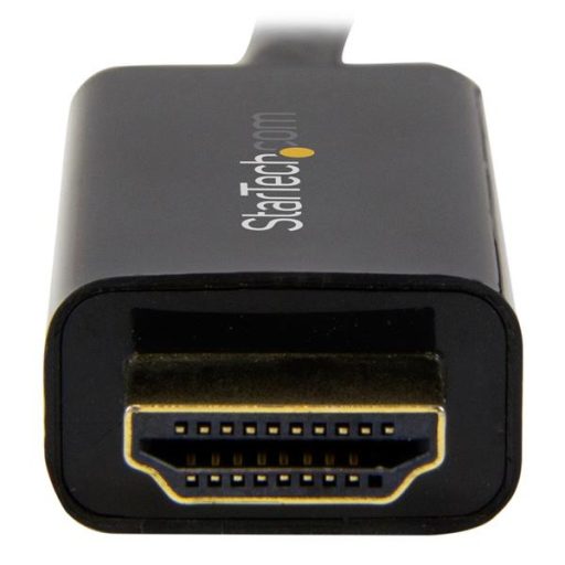 StarTech.com DP2HDMM1MB video átalakító kábel 1 M DisplayPort HDMI A-típus (Standard) Fekete