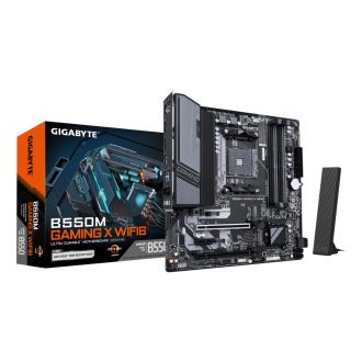   GIGABYTE B550M GAMING X WIFI6 AMD B550 AM4 foglalat Micro ATX