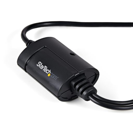 StarTech.com ICUSB2322F soros kábel Fekete 2,1 M USB 2.0 A 2 x DB-9