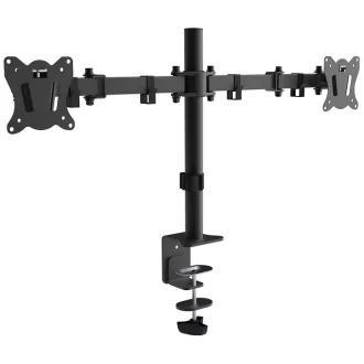   Montis Uchwyt monitorowy podwójny Everest 13-27" MT015 68,6 cm (27") Asztali Fekete