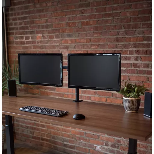Montis Uchwyt monitorowy podwójny Everest 13-27" MT015 68,6 cm (27") Asztali Fekete