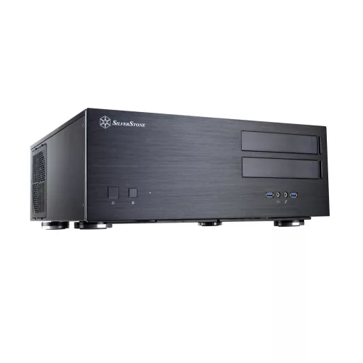 Silverstone GD08 HTPC Fekete