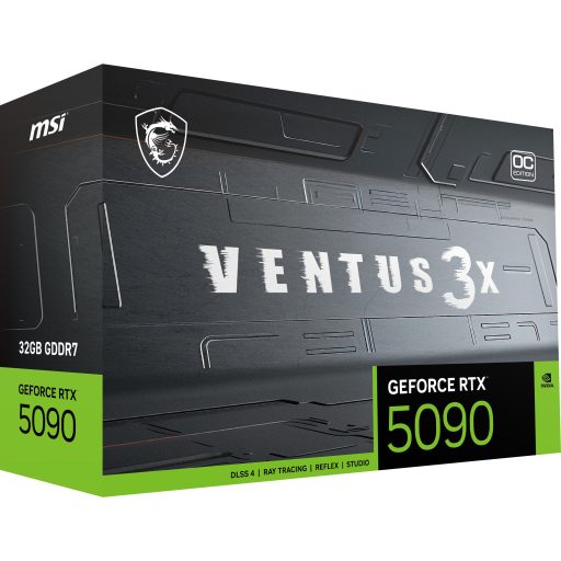 MSI VENTUS GEFORCE RTX 5090 32G 3X OC NVIDIA 32 GB GDDR7